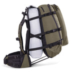 Stone Glacier Approach 2800, Ranger colour, expandable load-shelf in use