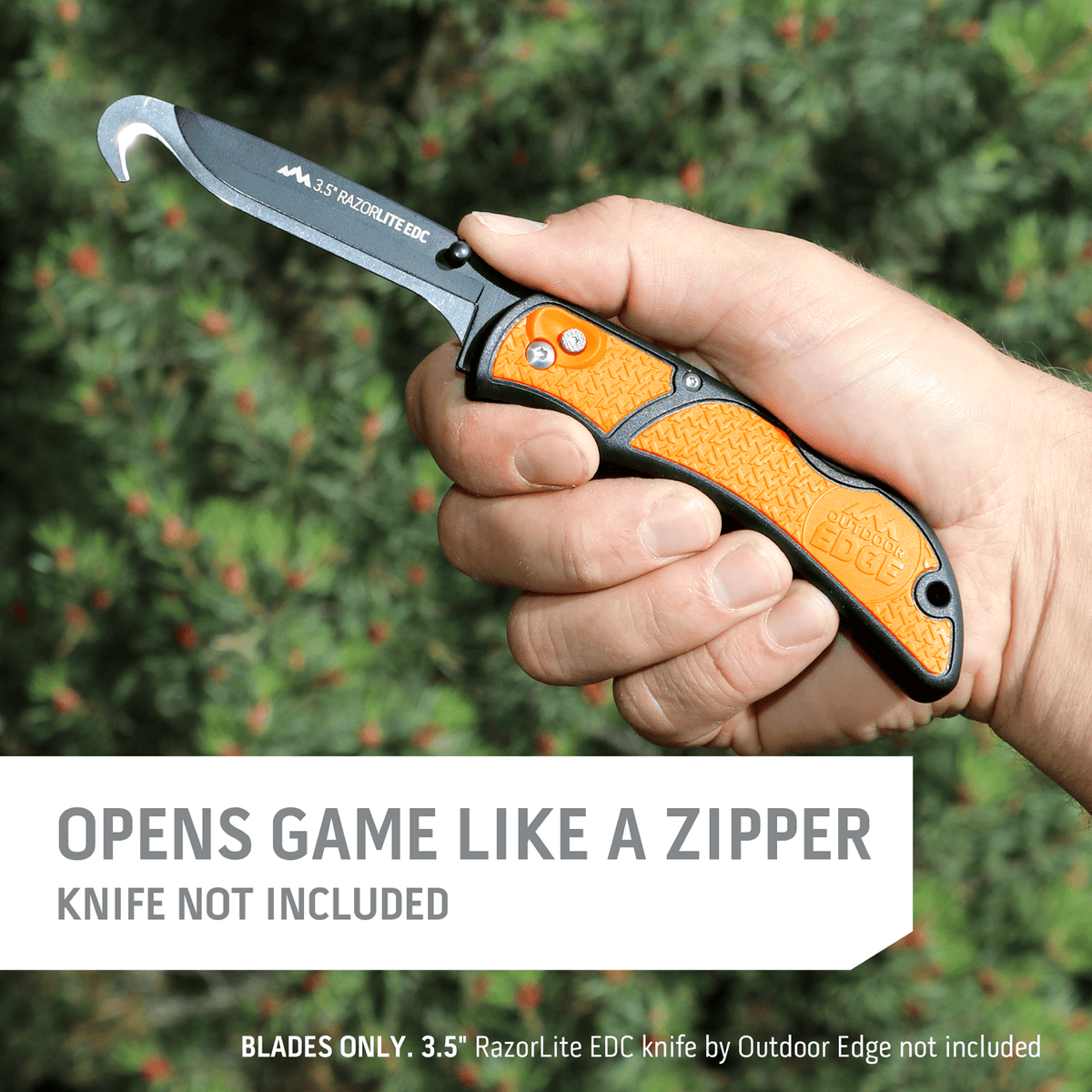 Outdoor Edge 3.5" GUTTING BLADES | 4-PACK, view 3