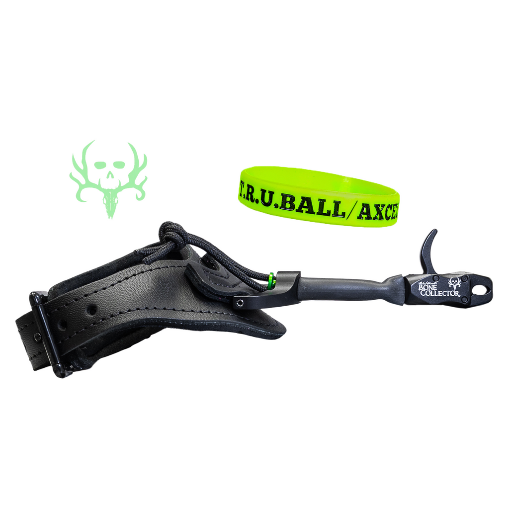 T.R.U. Ball Bone Collector Bandit release, Black Leather Buckle strap, black