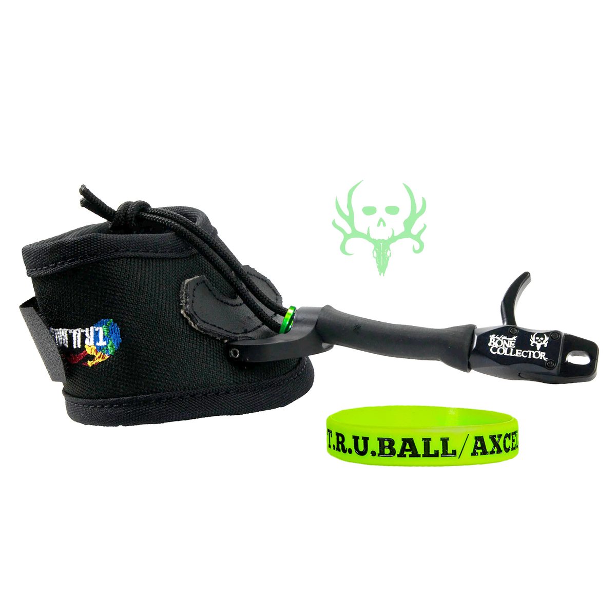 T.R.U. Ball Bone Collector Bandit release, Black Velcro strap, black