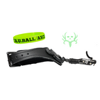 T.R.U. Ball Bone Collector Beast XT Hybrid release, Black Leather Buckle strap, black