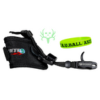 T.R.U. Ball Bone Collector Scout, black Velcro strap front view