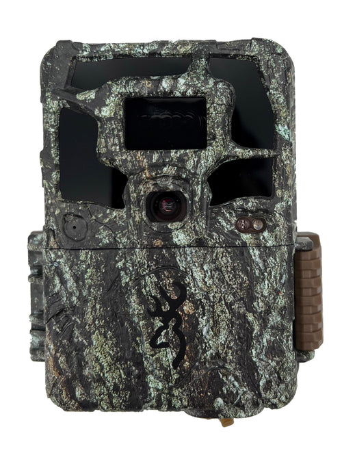 Browning Dark Ops Pro X 1080 trail camera, front, on white