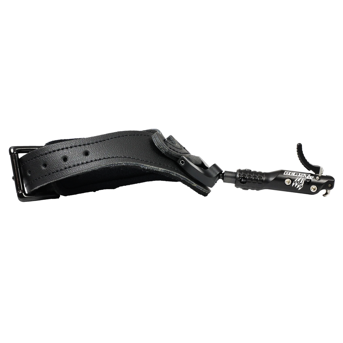 T.R.U. Ball Beast XT Hybrid release, Black Leather Buckle strap, black