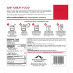 Pasta Bolognese (Beef) package label – preparation and nutrition facts