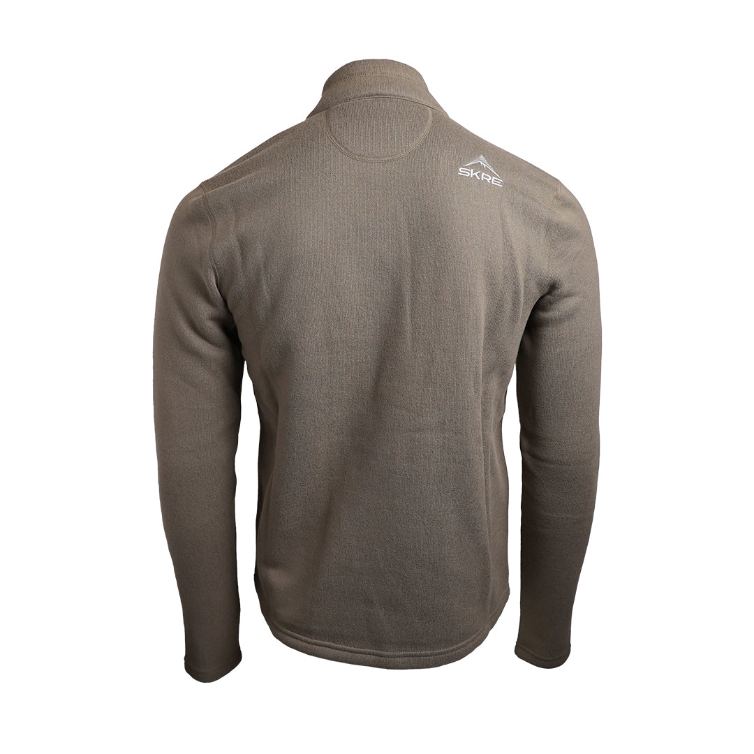 SKRE Blacktail Sweater, Ash Brown, back view