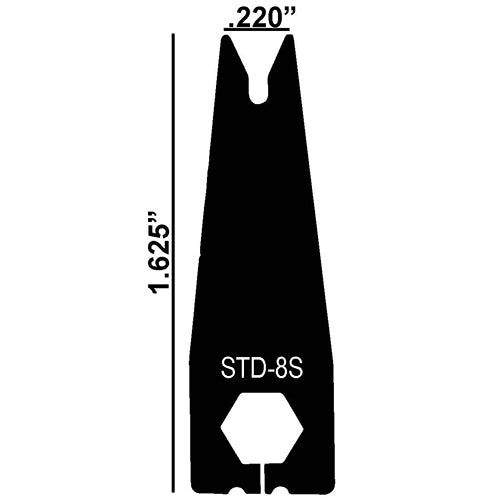 AAE Blades - Standard, Short, .008-inch