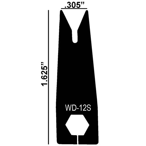 AAE Blades - Wide, Short, .012-inch