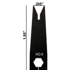 AAE Blades - Wide, Original, .008-inch