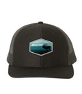 SKRE Blue Elk Patch Hat, Black