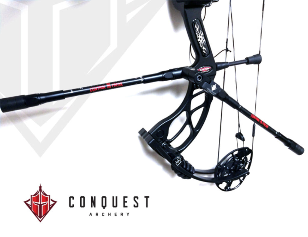 Conquest CF .500 Complete Hunter Kit on bow