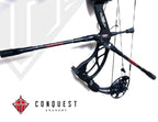 Conquest CF .500 Complete Hunter Kit on bow