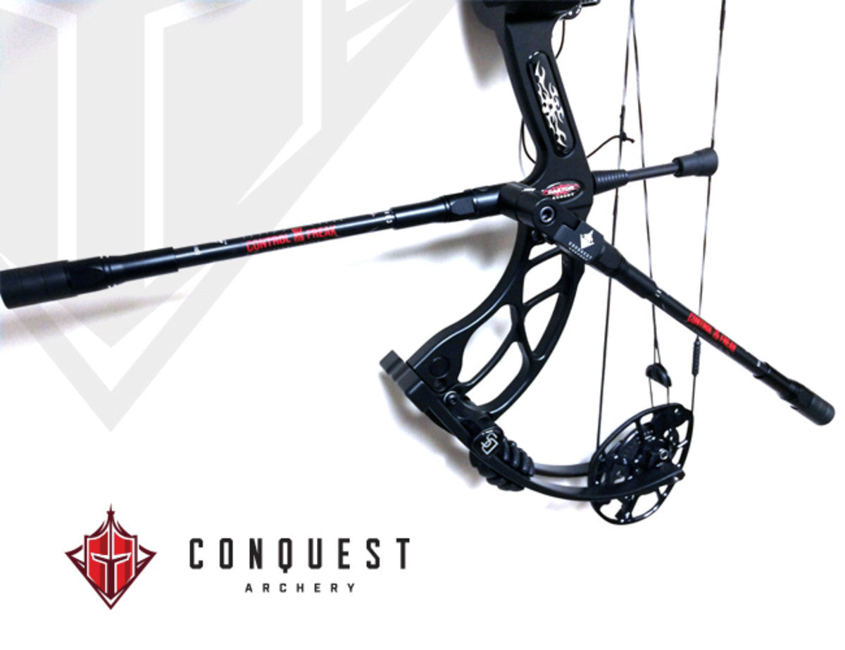 Conquest CF .500 Complete Hunter Kit on bow