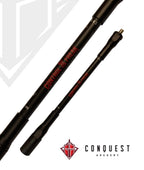 Conquest Control Freak .500 Hunting Stabilizer, Matte Black, front and side bars