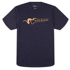 Stone Glacier Classic T-Shirt, Navy Yellow, front