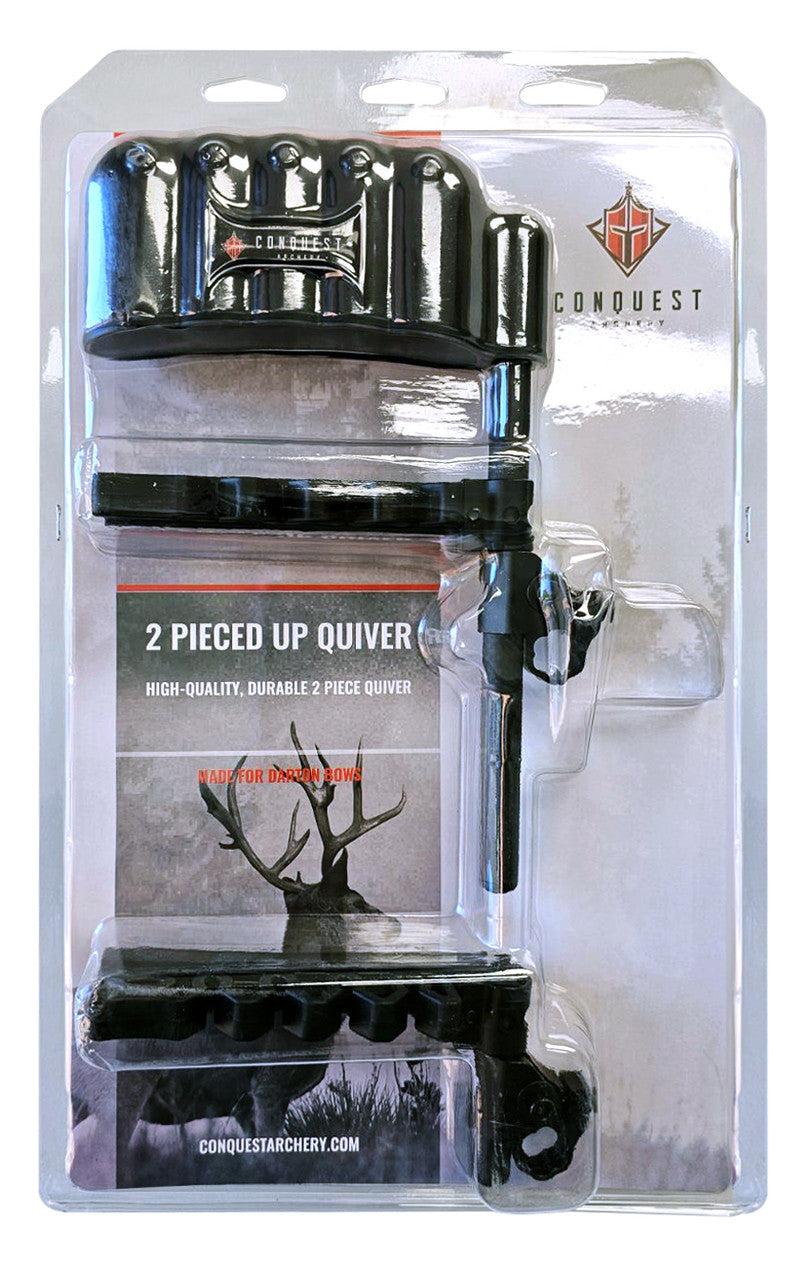Conquest 2 Pieced Up Quiver, Matte Black