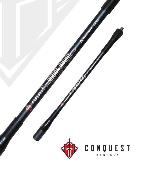 Conquest Smacdown .500 Target Front Bar, Matte Black