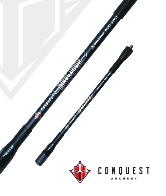 Conquest Smacdown .500 Pro Target Front Bar, Matte Black