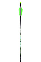 Black Eagle Deep Impact, fletched arrow with green vane