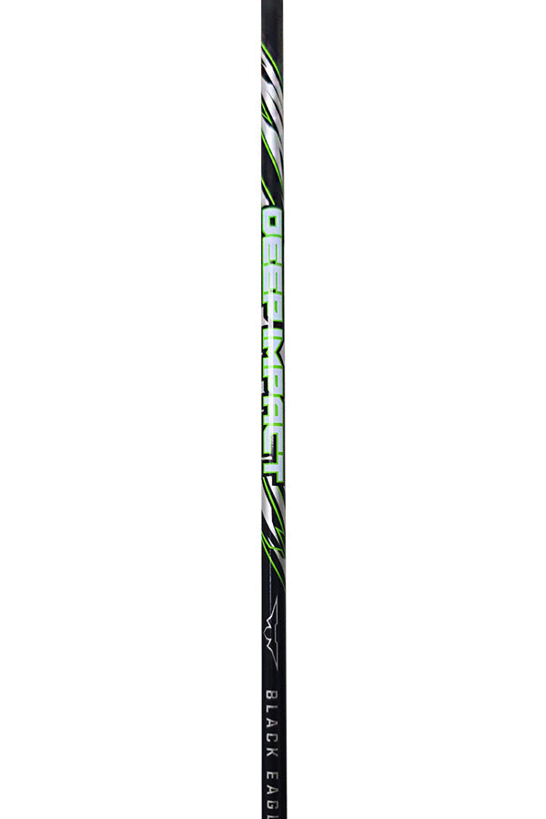 Black Eagle Deep Impact, shaft branding close-up
