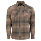 Stone Glacier Timber Butte Snap Shirt LS, Tarmac Plaid, front