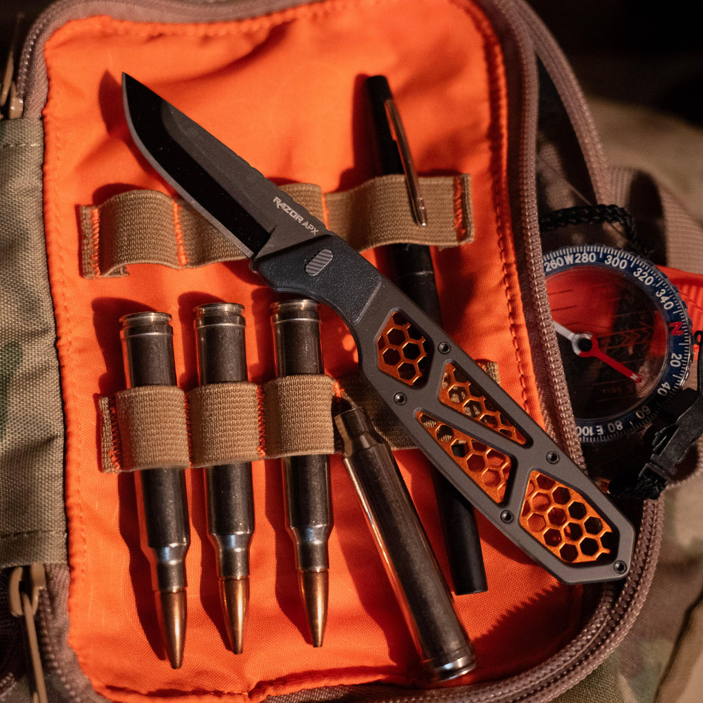 Outdoor Edge 3.0" RAZOR APX HUNTING KNIFE, view 10