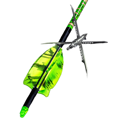 Beast Turkey Decapper Arrow with DECAP broadhead installed