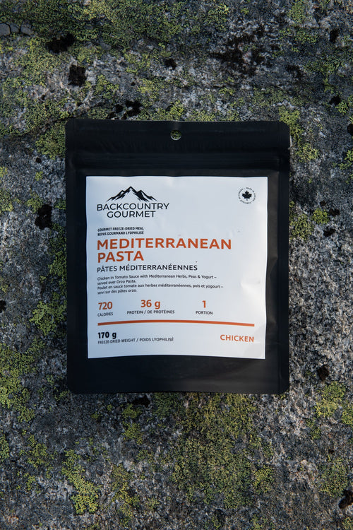Mediterranean Pasta (Chicken) freeze-dried meal pouch