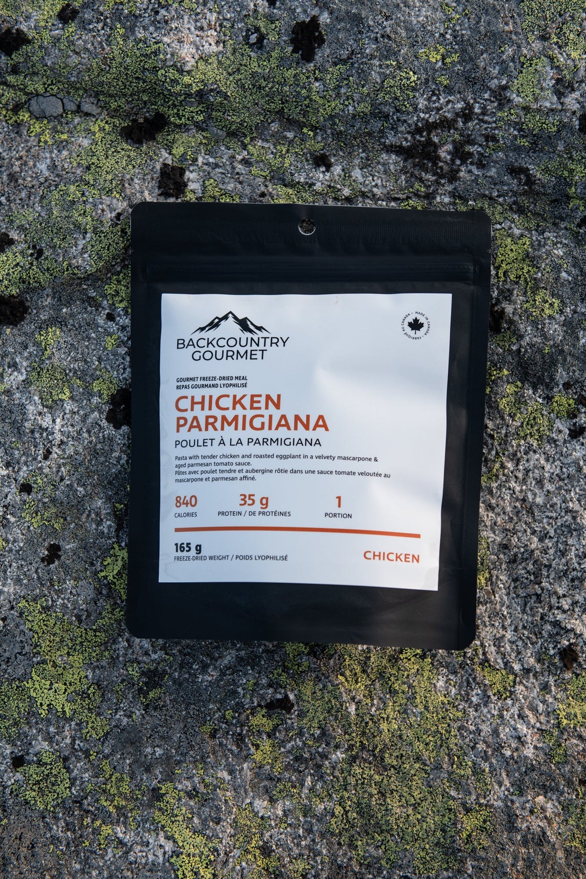 Chicken Parmigiana (Chicken) freeze-dried meal pouch