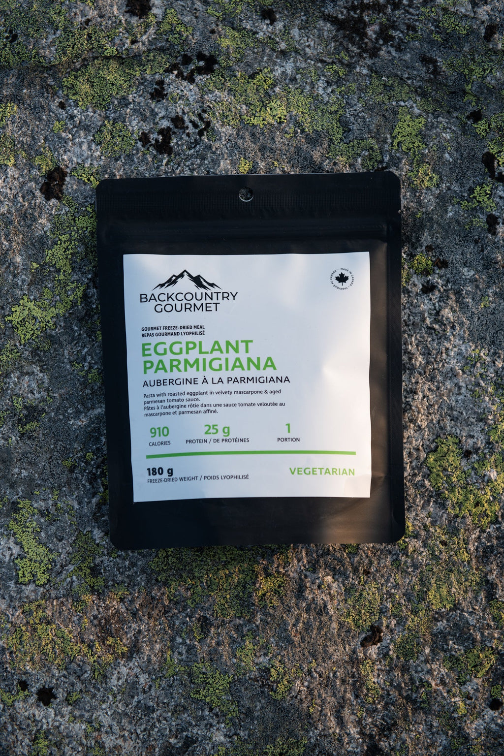 Eggplant Parmigiana (Vegetarian) freeze-dried meal pouch