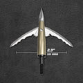 Beast Deep Six mechanical broadhead, 2.3 in cut, 100 grain, blades deployed