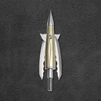 Beast Deep Six broadhead, 2.3 in 125 grain, blades closed in flight position
