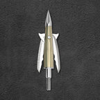 Beast Deep Six broadhead, 2.0 in 125 grain, blades closed in flight position