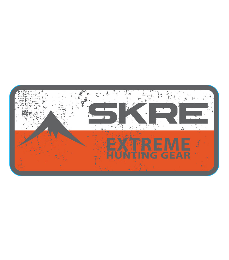 SKRE EHG Sticker, Red/White