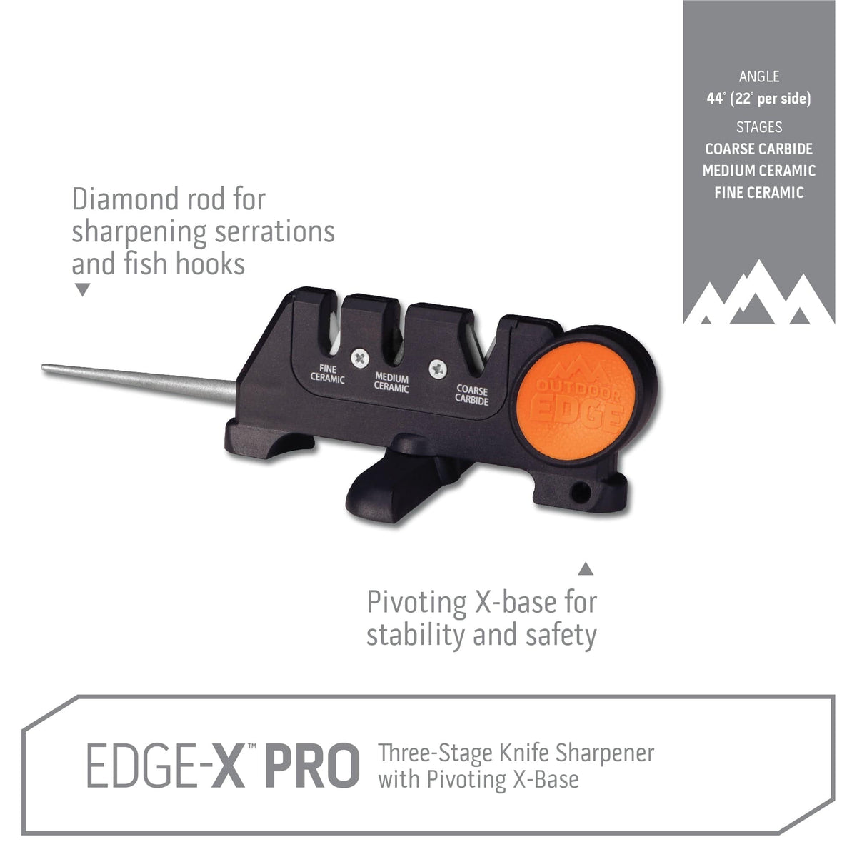 Outdoor Edge Edge-X Pro Knife Sharpener, view 2