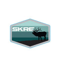 SKRE Elk Sticker, Blue