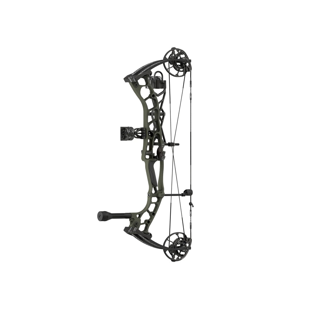 Hoyt Enduro RTH Value Package - Maxxis 4 Arrow Quiver, Whisker Biscuit Capture Rest, Pro Fire Sight, Flex Torch Stabilizer