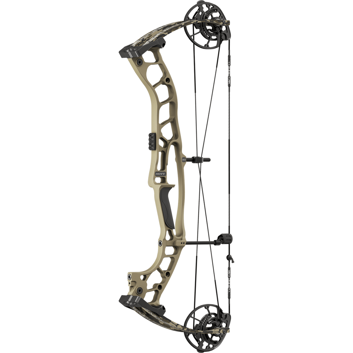Hoyt Enduro RTH Premium - Sandstorm with Mossy Oak Bottomland Limbs