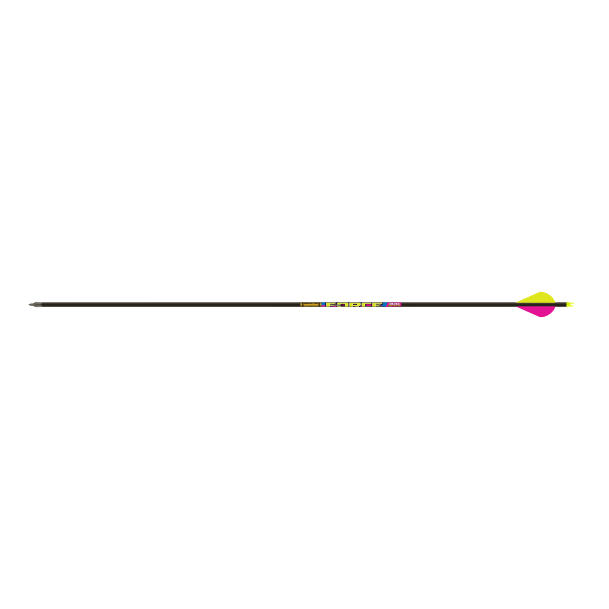Gold Tip Force F.O.C. Arrow .246, full length fletched arrow
