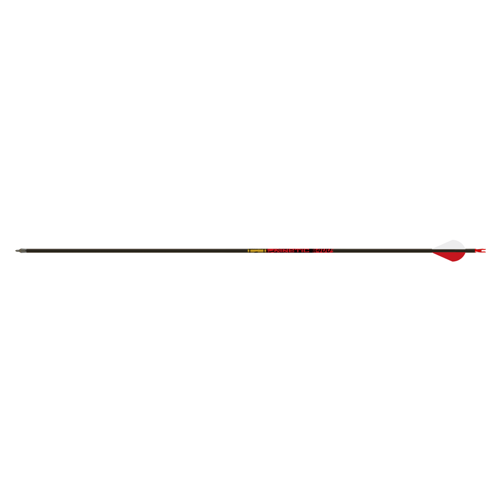 Gold Tip Kinetic Arrows .204, factory-fletched with 2" Rapt-X Vanes
