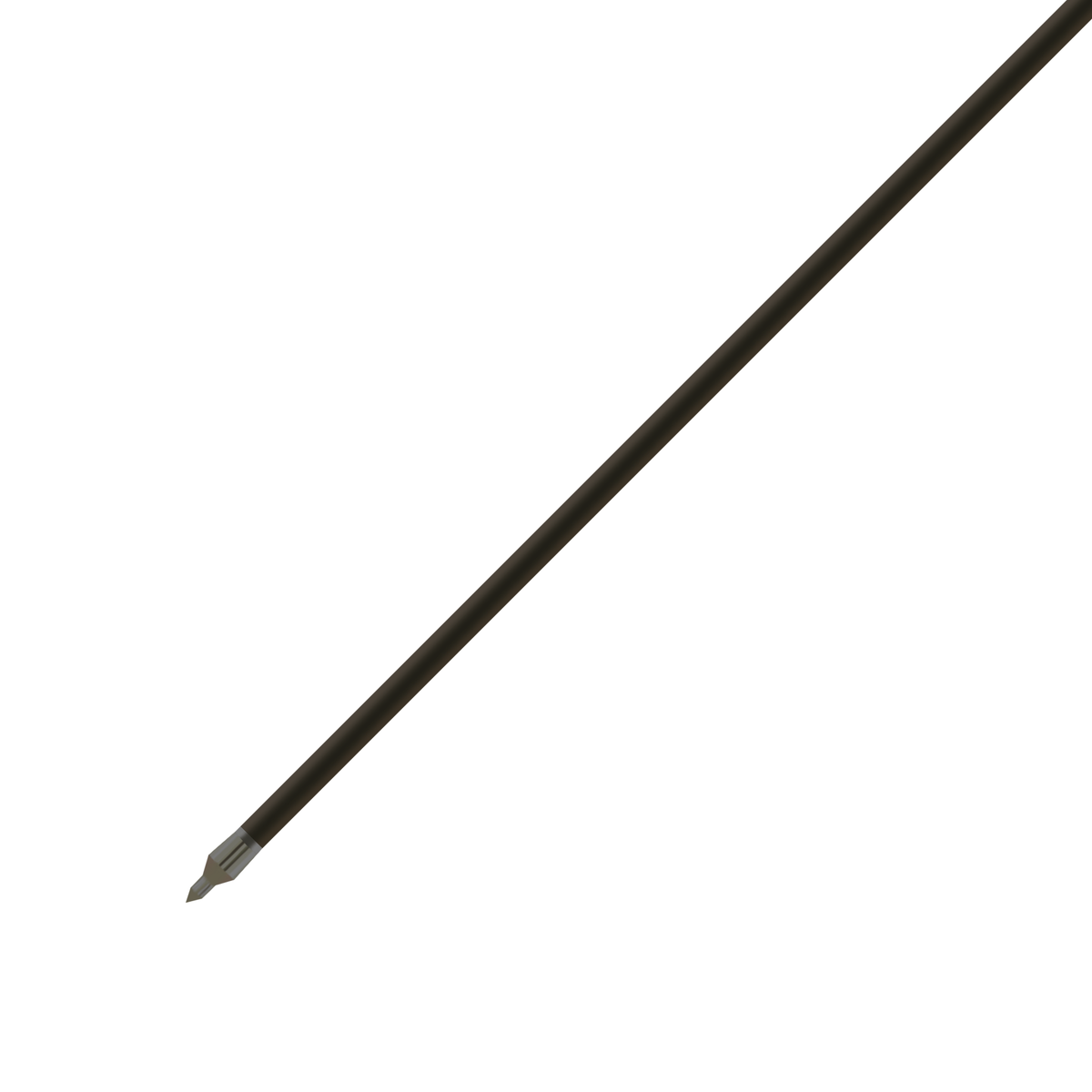 Gold Tip Kinetic Arrows .204, point and insert detail