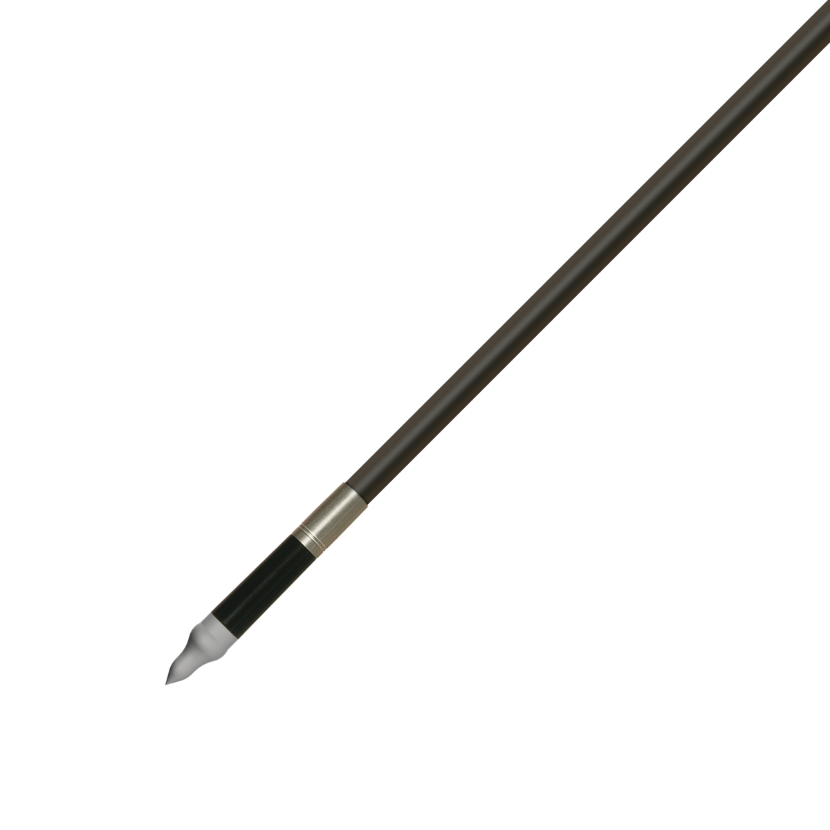 Gold Tip Pierce LRT arrow, Half Out insert and point detail
