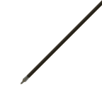 Gold Tip Velocity Pro Arrows .246, installed point and insert close-up