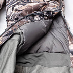 SKRE Guardian Late Season Bibs, Solace, down insulation and interior