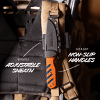 Outdoor Edge 3.0" RAZOR HTX | FIXED, view 3