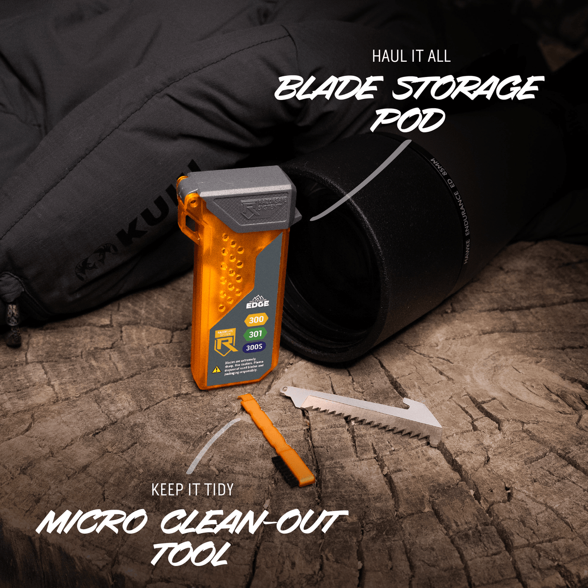 Outdoor Edge 3.0" RAZOR HTX | FIXED, view 6