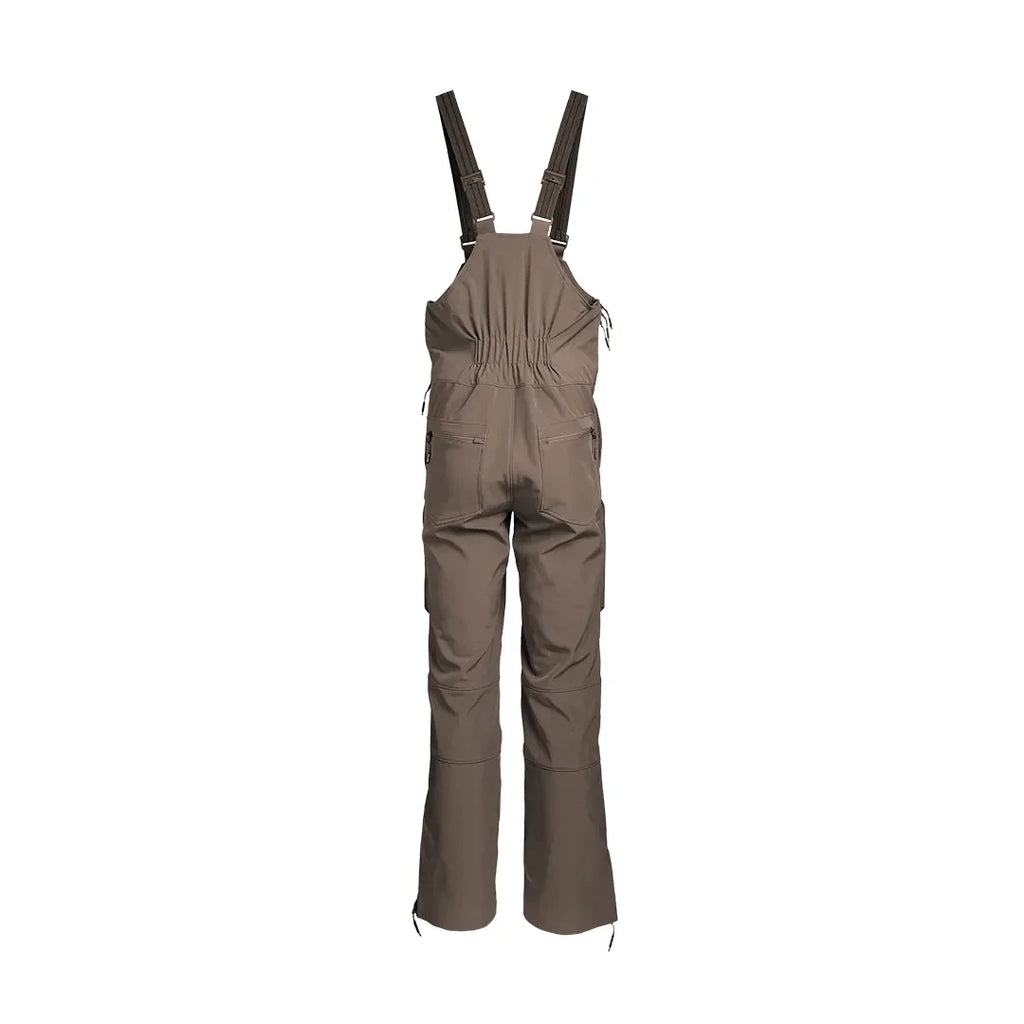 SKRE Hardscrabble Bibs, Ash Brown, back view
