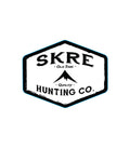 SKRE Hunting Co Sticker, Black/White