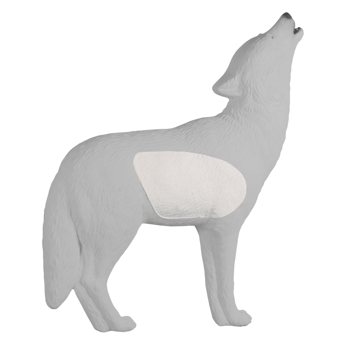Rinehart Howling White Wolf Insert