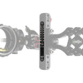 Axcel Standard Metal Sight Tape, single double-sided metal tape mounted on a LANDSLYDE sight